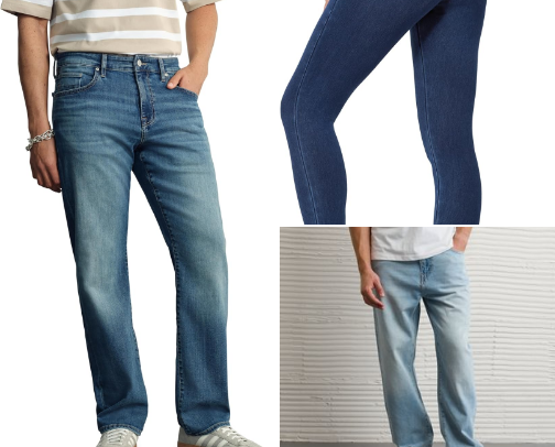 Jeans cover photo collage