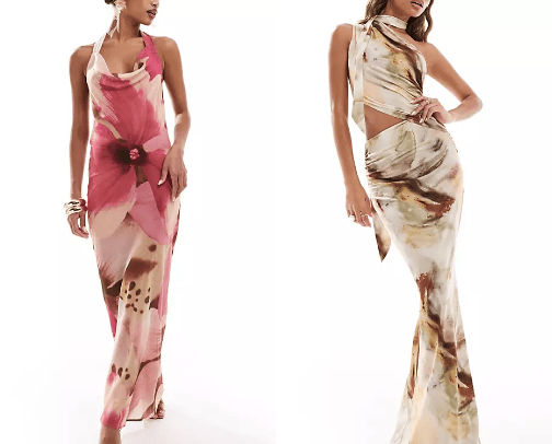 Wedding guest dresses cover photo collage