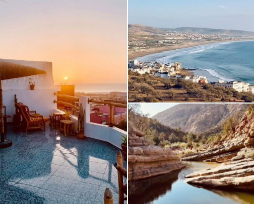 Morocco Surf Trip 🏄🏻‍♀️ cover photo collage