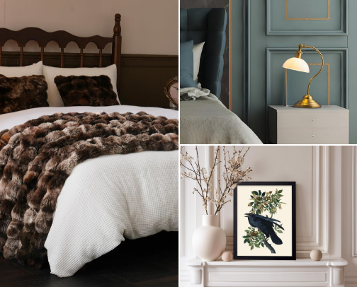 dark academia amazon home finds 🌙 cover photo collage