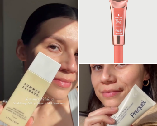 Essential SPF’s in my daily routine 🧴 cover photo collage