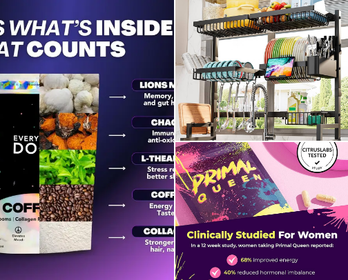 Every Day Healthier & Savier Living cover photo collage