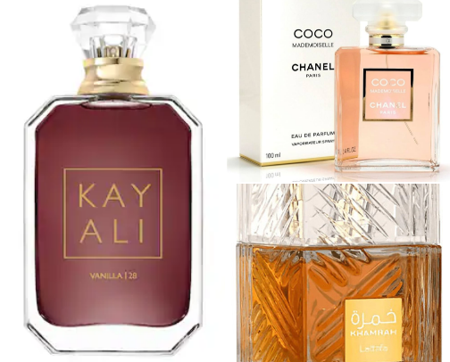 Head turning perfumes ✨ cover photo collage