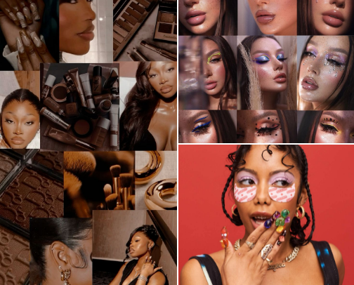 BEAUTY AND MAKE UP🤗💄💅🏾💋 cover photo collage