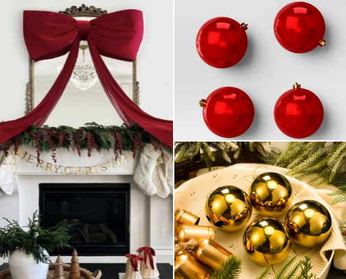 Red and Gold tree! cover photo collage