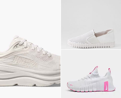 Sneakers & comfy loafers cover photo collage