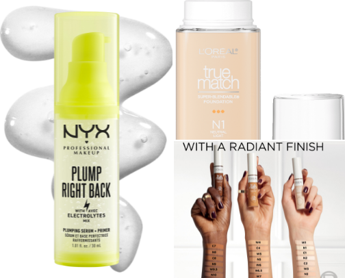 updated drugstore routine cover photo collage