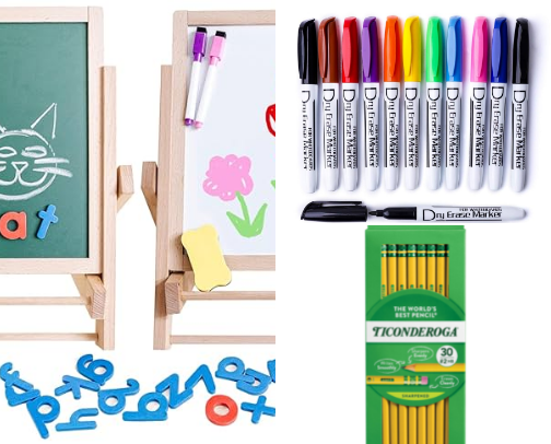 Amazon Homeschool Finds for Littles (PreK & Kinder) cover photo collage