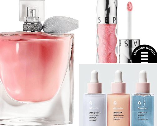 PINK MAKEUP PRODUCTS💘 cover photo collage