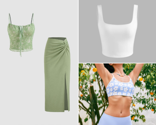 Vacation Clothes + must haves cover photo collage