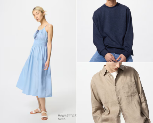 Fashions by uniqlo🥰 cover photo collage