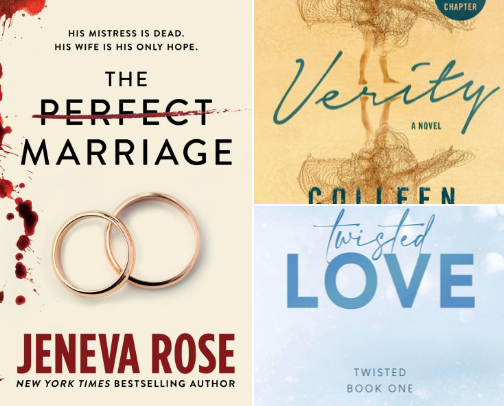 My favorite book recs cover photo collage