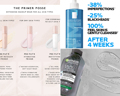 Skincare must have cover photo collage