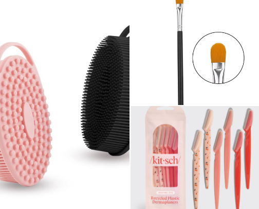 Makeup And Beauty Tools cover photo collage