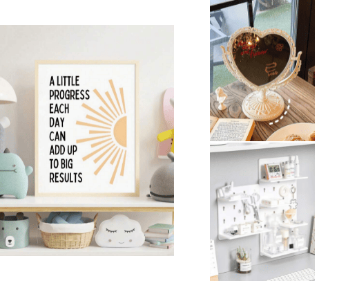 Aesthetic Bedroom Decor cover photo collage