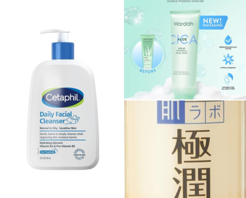 Skincare Routine✨(Breastfeeding-Safe & Glowing) 🤱 cover photo collage