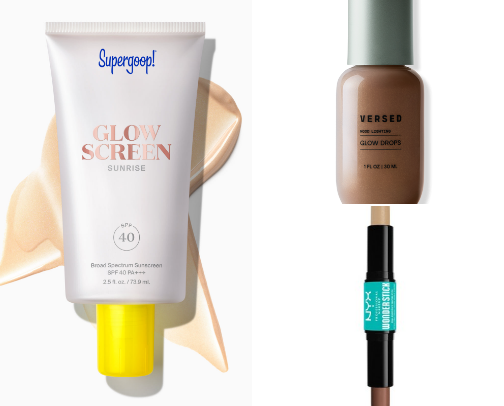 Makeup go to’s cover photo collage