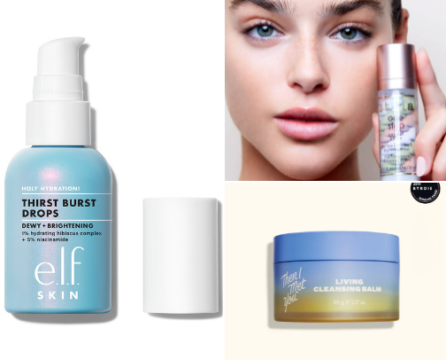 Skincare cover photo collage