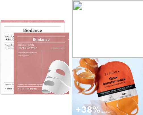 Face Mask for natural glow cover photo collage