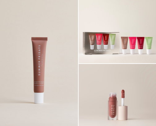 Lip essentials cover photo collage