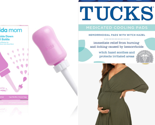 Birth/Postpartum must haves cover photo collage