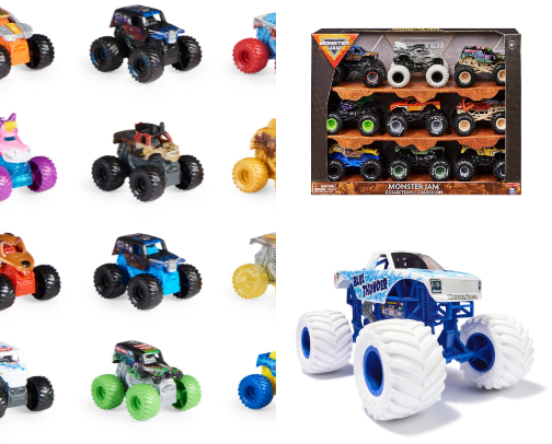 Monster Truck: Monster Jam and Hot Wheels cover photo collage