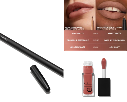 Lip glosses, oils, liners I’ve tried. cover photo collage