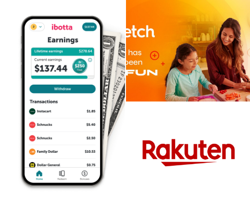 Rebates and More Apps cover photo collage