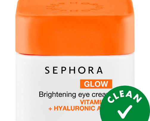 Brightening eye cream cover photo collage