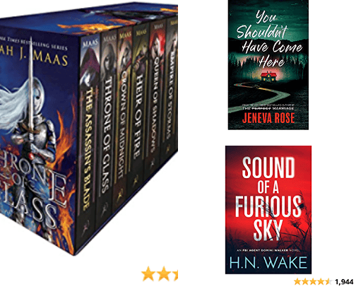 All Things Books cover photo collage