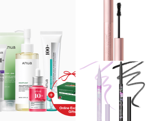 Everyday budget friendly beauty recs cover photo collage