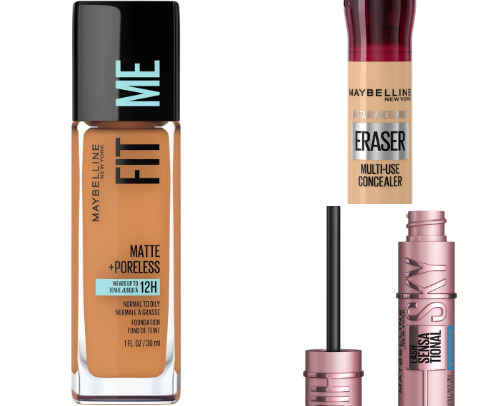 Beat Your Face on a Budget – Maybelline Edition cover photo collage