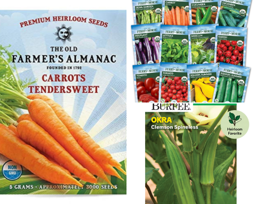 Best Vegetable Seeds & Gardening Essentials for Home Growers cover photo collage