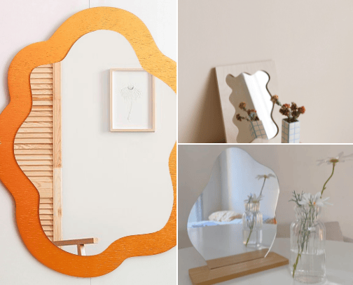 Decorative Mirrors cover photo collage