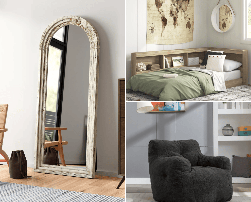 aesthetic furniture recommendations🪑🌸 cover photo collage