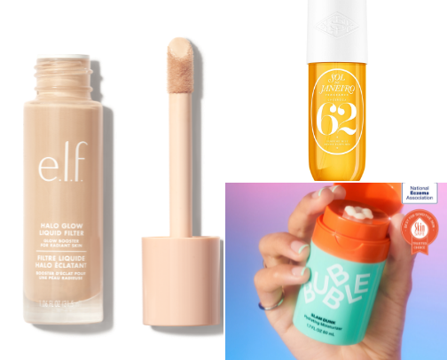 My favorite beauty recs cover photo collage