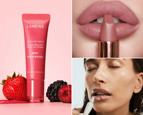The best products for lips cover photo collage