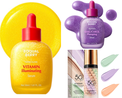 My favorite beauty recs cover photo collage