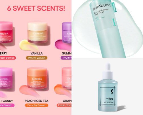 My favorite beauty recs cover photo collage