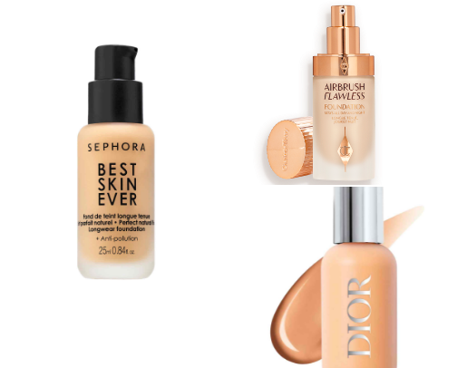 The best water based foundations✨ cover photo collage