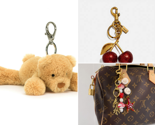 Purse/bags with accessories🤍 cover photo collage