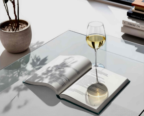 Read between the Wines! cover photo collage