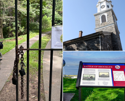 Celebrating American History in Brooklyn cover photo collage