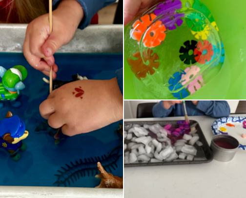 Screen Free Activities to Do At Home With Kids cover photo collage