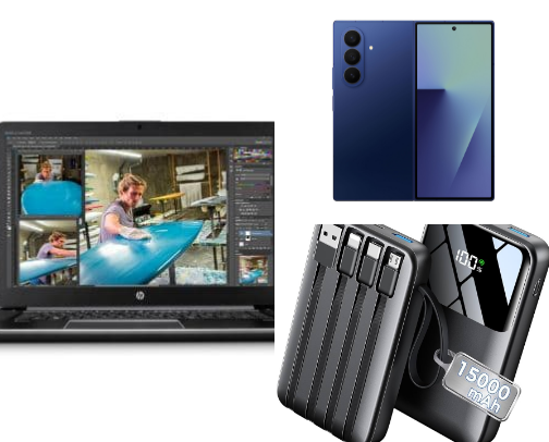 Tech essentials for students 🌐 cover photo collage