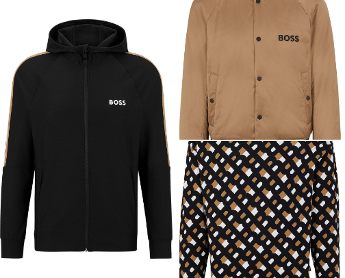 HUGO BOSS cover photo collage