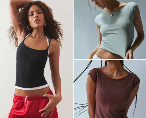 Spring and Summer Tops cover photo collage
