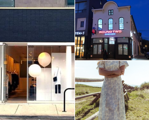 chicago stores (vintage, boutiques, home decor, etc) cover photo collage