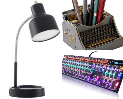 ~Desk Items That Made Me Love Working~ cover photo collage