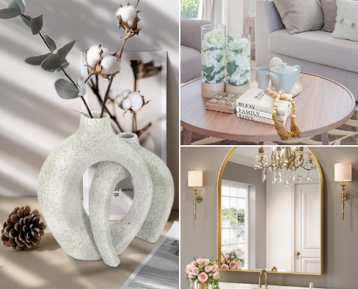 Bougie Home Finds on a Budget cover photo collage
